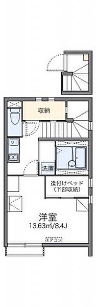 レオネクストソレイユ 201｜大阪府大阪市鶴見区安田2丁目(賃貸アパート1K・2階・28.54㎡)の写真 その2