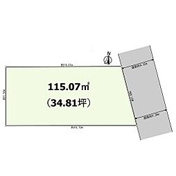 西野川3丁目土地の土地画像