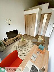 小田急小田原線 向ヶ丘遊園駅 徒歩8分の賃貸アパート 2階1Kのリビング/ダイニング