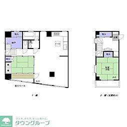 パールハイツ 2SLDKの間取図画像