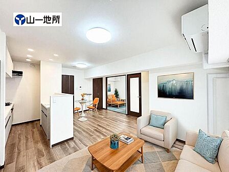本画像はCGで作成しており、現地に家具は置かれておりません。また、価格に家具は含まれておりません