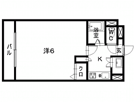 ＴＫＳマンション 207 ｜ 福岡県福岡市南区清水３丁目（賃貸マンション1K・2階・23.00㎡） その2