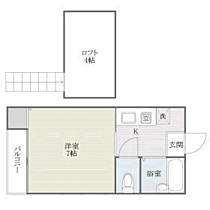 コモド天神南 206 ｜ 福岡県福岡市中央区清川３丁目（賃貸アパート1K・2階・18.00㎡） その2