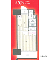 ＣＬＵＢ　ＯＲＩＥＮＴ　Ｎｏ．122 211 ｜ 福岡県福岡市中央区清川２丁目（賃貸マンション1K・2階・23.00㎡） その2