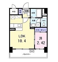 エスペランサ大橋 204 ｜ 福岡県福岡市南区大橋２丁目4-20（賃貸マンション1LDK・2階・33.66㎡） その2