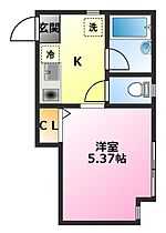 ラルーチェ武蔵小杉 203 ｜ 神奈川県川崎市中原区上丸子山王町1丁目1547-4（賃貸アパート1K・2階・18.12㎡） その2