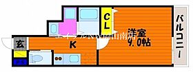 岡山県岡山市南区豊成3丁目（賃貸アパート1K・1階・29.93㎡） その2