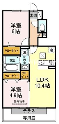 サウスアヴェニュー_間取り_0