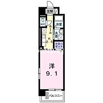 岡山県岡山市北区今1丁目（賃貸マンション1K・2階・30.96㎡） その2