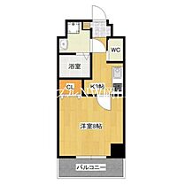 岡山県岡山市南区青江6丁目（賃貸マンション1K・7階・27.55㎡） その2