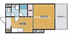 岡山県岡山市南区千鳥町（賃貸マンション1DK・1階・29.70㎡） その2