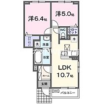 岡山県玉野市長尾（賃貸アパート2LDK・1階・50.44㎡） その2