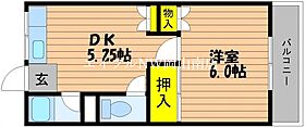 岡山県岡山市南区芳泉2丁目（賃貸アパート1DK・2階・24.84㎡） その2