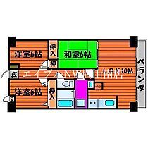 岡山県岡山市北区十日市西町（賃貸マンション3LDK・4階・66.35㎡） その2