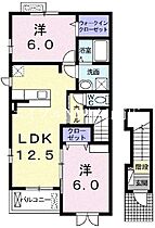 岡山県玉野市田井4丁目（賃貸アパート2LDK・2階・58.95㎡） その2