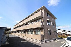 岡山県岡山市中区江崎（賃貸アパート2LDK・3階・61.49㎡） その1