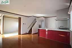 JR山陽本線 岡山駅 バス25分 西市団地下車 徒歩3分の賃貸一戸建て 1階4LDKのリビング/ダイニング