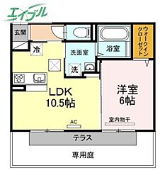 JR宇野線 備前西市駅 徒歩9分 1階/-
