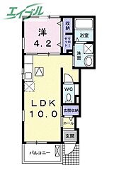 岡山電気軌道清輝橋線 清輝橋駅 4.2km 1階/-