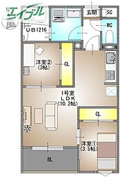JR宇野線 大元駅 徒歩15分