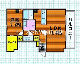 モンテドーロ神田  ｜ 岡山県岡山市北区神田町1丁目（賃貸マンション1LDK・2階・52.12㎡） その2