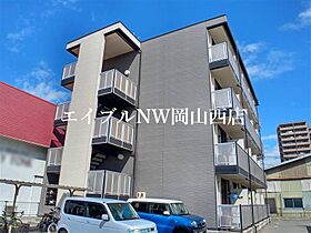 レオパレスシャルマン　タナカII  ｜ 岡山県岡山市北区西古松西町（賃貸マンション1K・3階・20.81㎡） その1