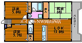 ＡＣＴ-3  ｜ 岡山県岡山市南区新保（賃貸マンション3LDK・1階・67.41㎡） その2