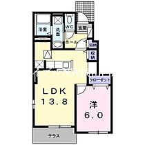 デスペハード  ｜ 岡山県岡山市北区大安寺南町1丁目（賃貸アパート1LDK・1階・45.89㎡） その2