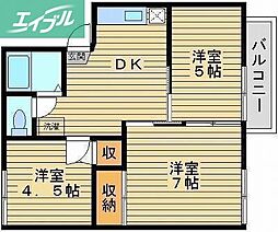 ラ・セーヌ白石 1階