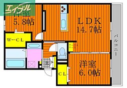 プレジオあくらC棟 3階