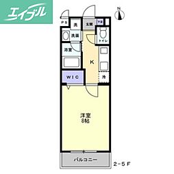 ミモザヒルズ岡山医大南 4階/-