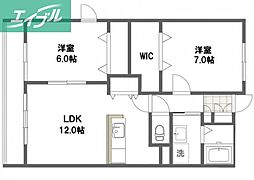 ラフレシール 2階