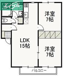 ピュアローズ B 2階