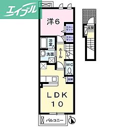 らいすB 2階/-