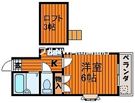 岡山県岡山市中区原尾島4丁目（賃貸アパート1K・2階・18.63㎡） その2