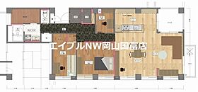 岡山県岡山市中区住吉町1丁目（賃貸マンション3LDK・4階・117.77㎡） その2