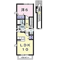 岡山県岡山市東区楢原（賃貸アパート1LDK・2階・42.37㎡） その2