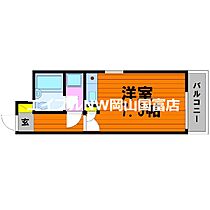 岡山県岡山市北区中山下2丁目（賃貸マンション1R・4階・21.87㎡） その2