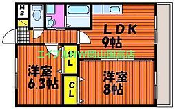 🉐敷金礼金0円！🉐岡山電気軌道東山本線 小橋駅 徒歩2分