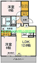 JR山陽本線 高島駅 徒歩12分 2階/-