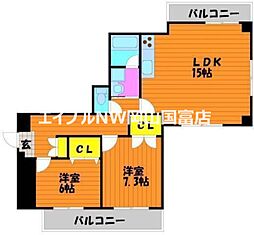 JR山陽本線 西川原駅 徒歩23分 4階/-