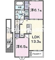JR山陽本線 東岡山駅 徒歩10分 2階/-