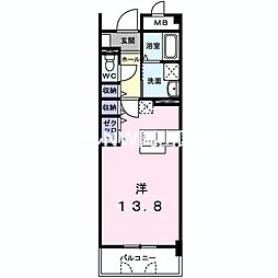 JR山陽本線 上道駅 徒歩2分 5階/-