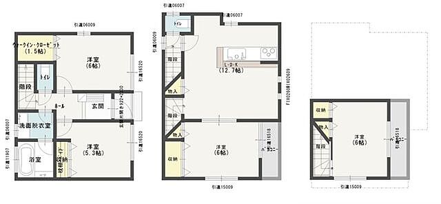 間取り 江戸川区篠崎町3丁目