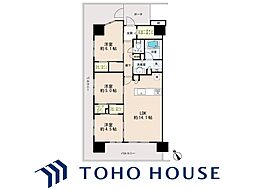エクセレントシティ船橋グランライズ 3LDKの間取図画像