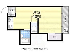 第三コーポ由利 205 ｜ 東京都小金井市緑町２丁目（賃貸アパート1R・2階・24.84㎡） その2