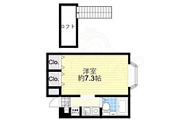 コンフォール吉祥寺 1Kの間取図画像