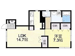 ラシュレ三鷹 1階