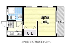小川コーポ 1階