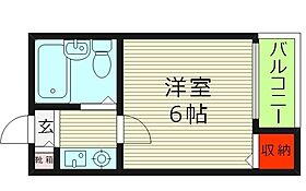 大阪府大阪市旭区赤川２丁目（賃貸マンション1K・2階・17.00㎡） その2